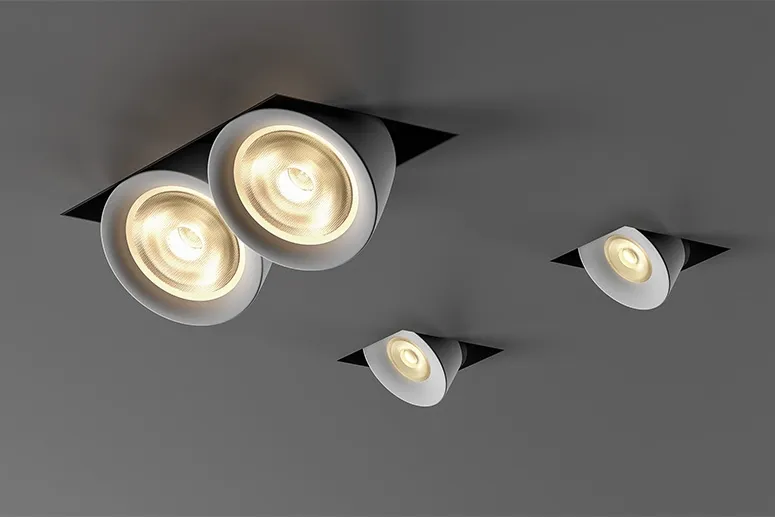 Потолочные светодиодные светильники Lunar F