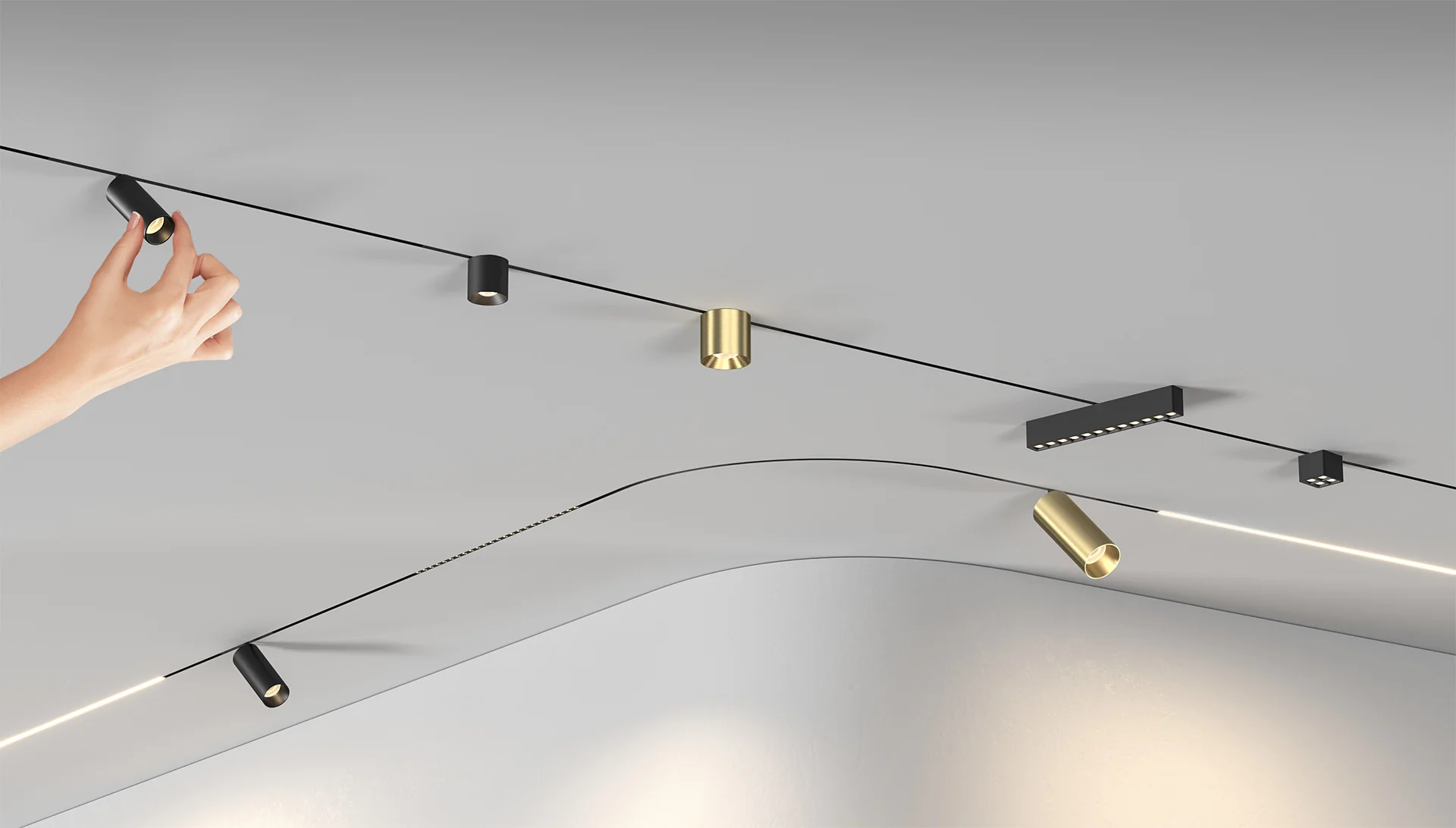 Трековая система освещенияM7 48V