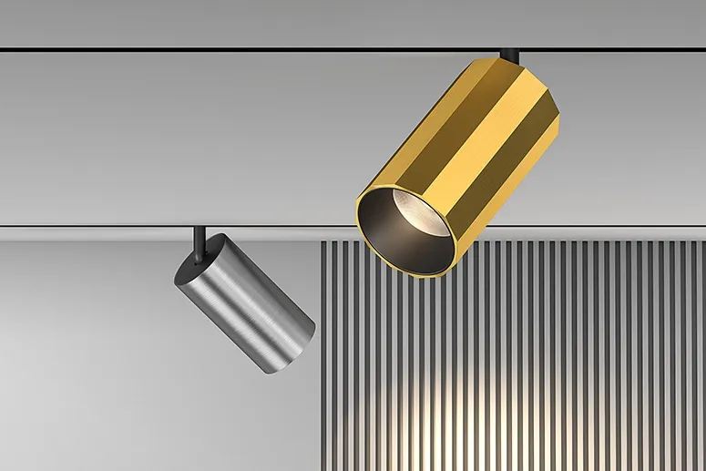Магнитные поворотные светильники SuperSpike 25 трековой системы Space 48V