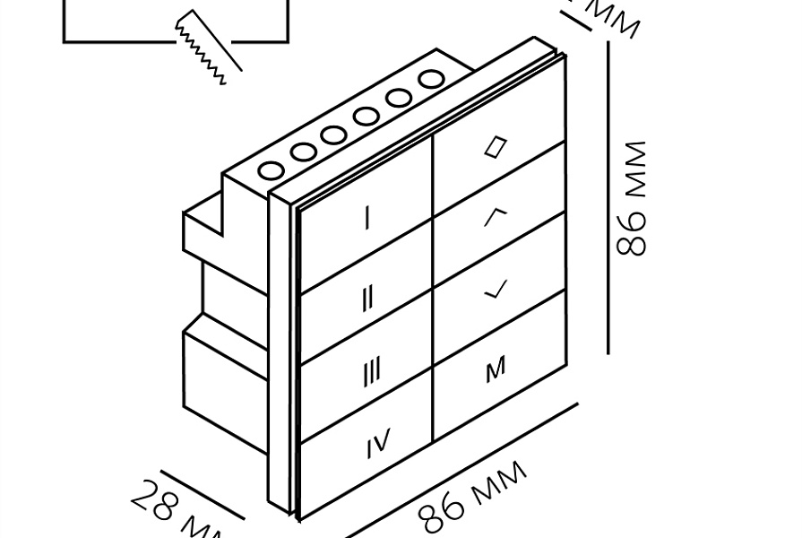 SPACE CCT PANEL TUYA W