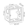SPACE CCT PANEL TUYA MOUNTING BOX