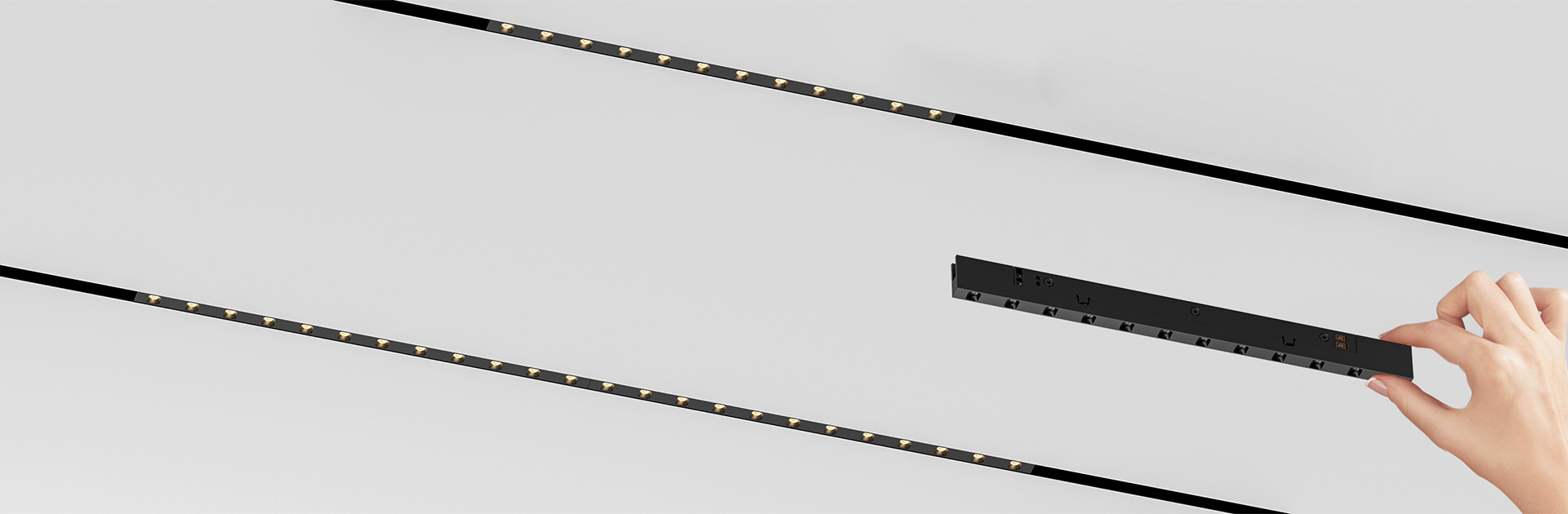 Линейные миниатюрные светильники M7 Pointer для трековой системы освещения M7&nbsp;48V