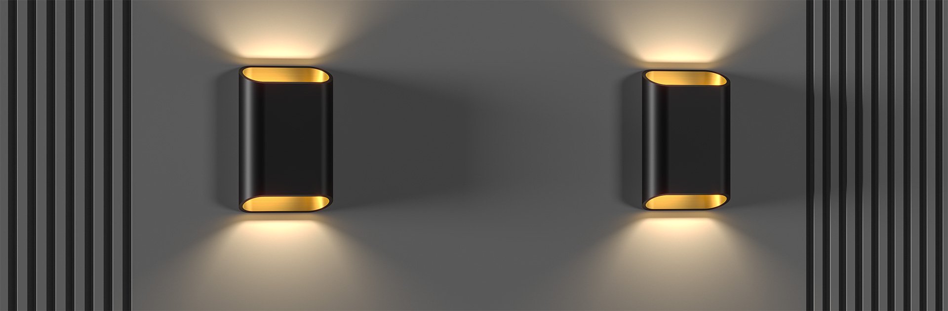 Двунаправленные настенные светильники Border P 8